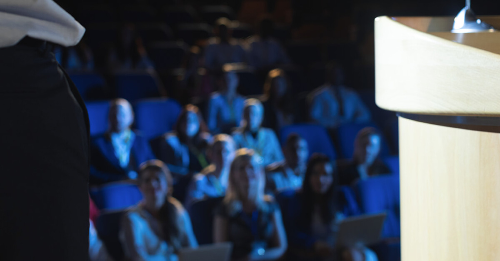 Friendly Audience for Public Speaker